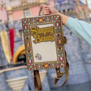 Disney Loungefly Sleeping Beauty Pin Trader Backpack